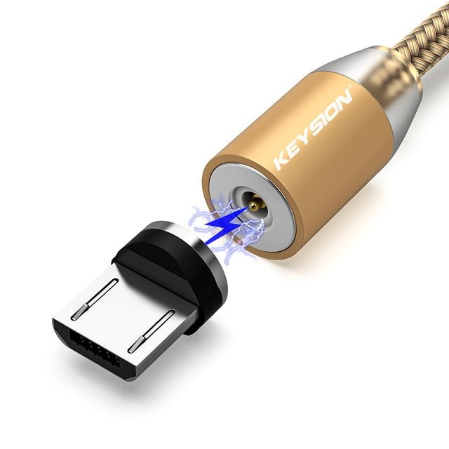 LED Magnetic USB Cable Fast Charging for all Types of Charging Port - Smart Ware Co